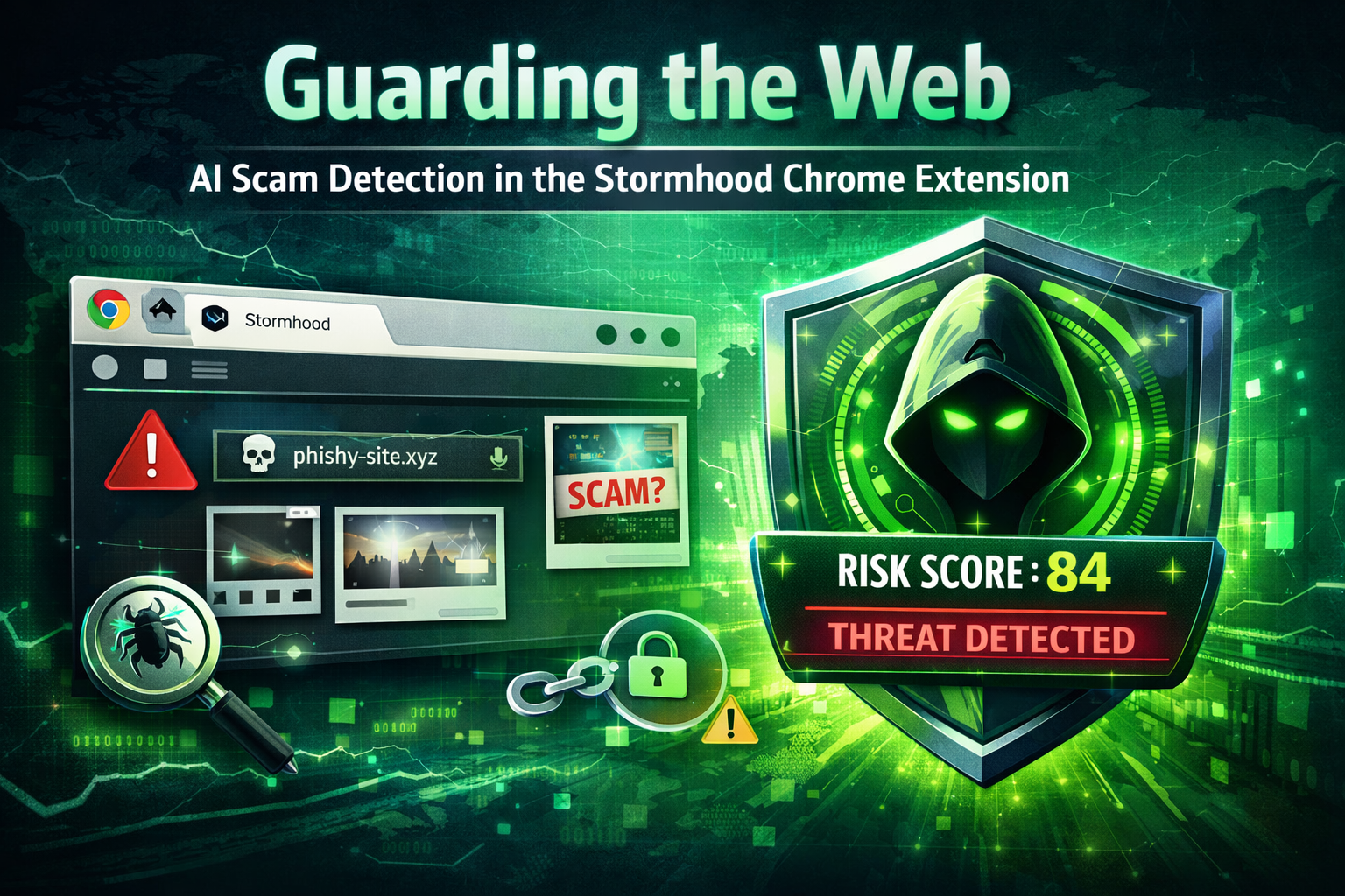 Guarding the Web: AI Scam Detection Now Built Into the Stormhood Chrome Extension